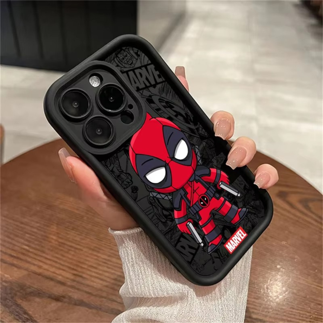 Marvel's Deadpool, Venom, Groot IPhone Case