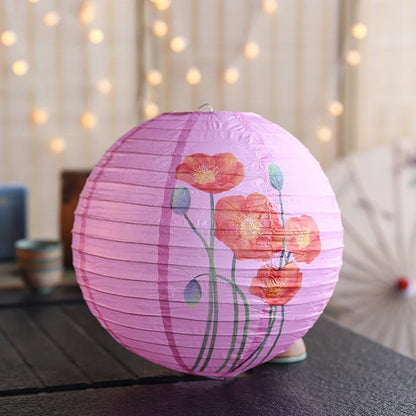 Festive Flower Paper Lanterns