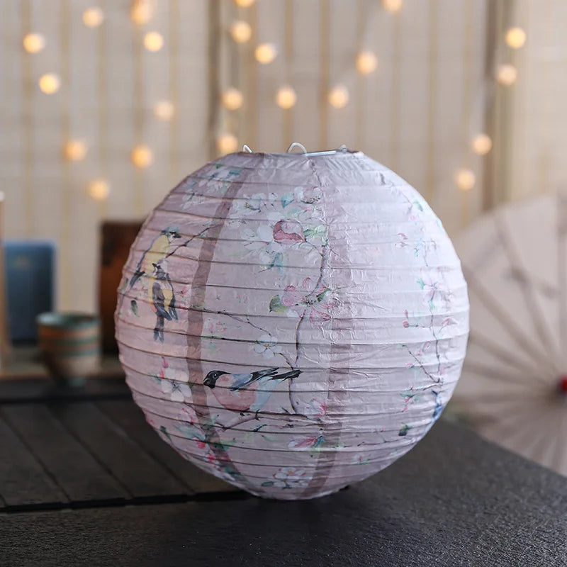 Festive Flower Paper Lanterns