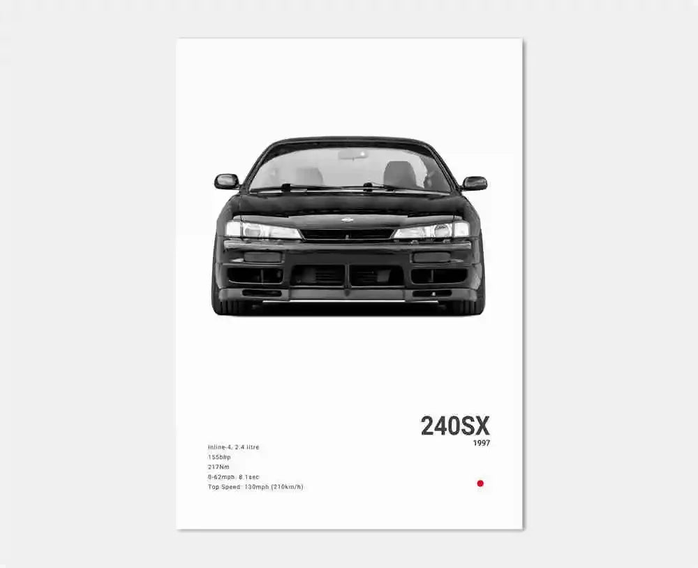 Minimalist JDM Car Posters