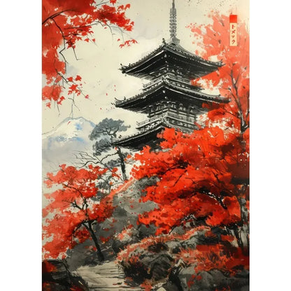 Japanese Modern Wall Art Canvas