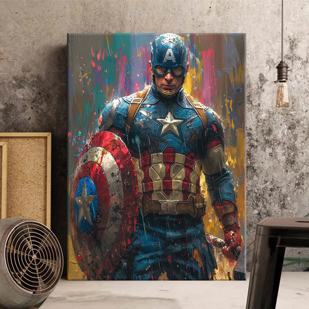 Assorted Marvel / DC Wall Canvas