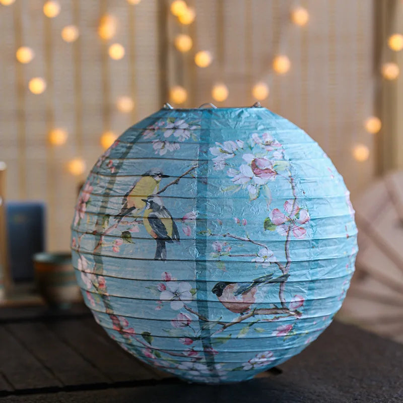 Festive Flower Paper Lanterns