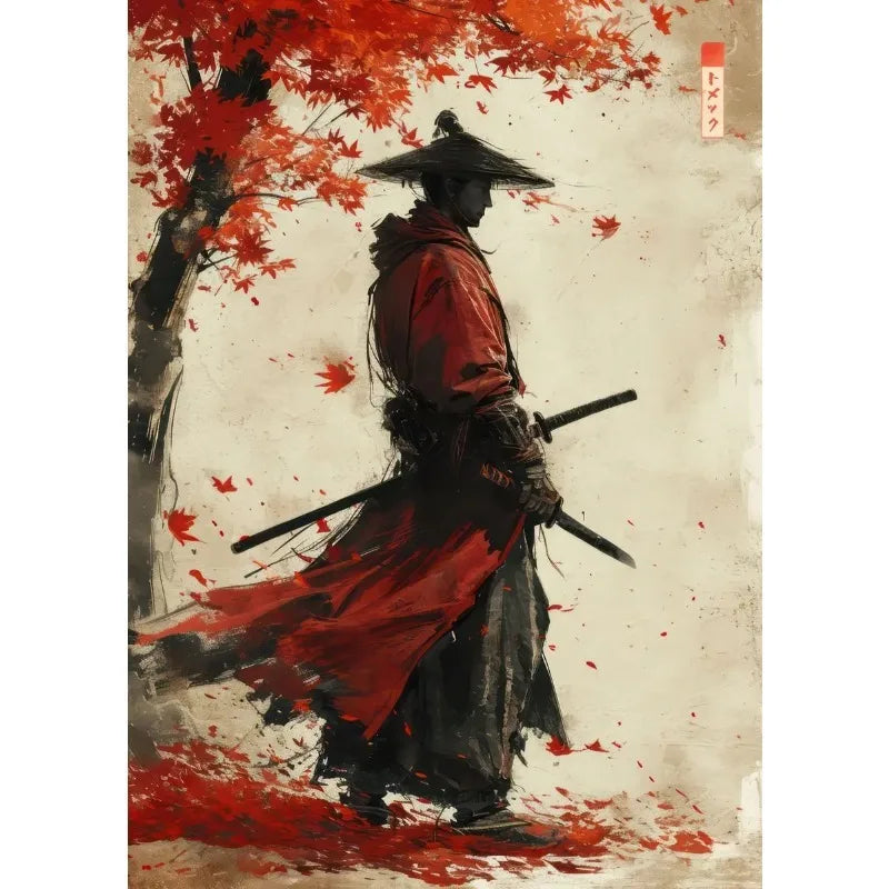 Japanese Modern Wall Art Canvas