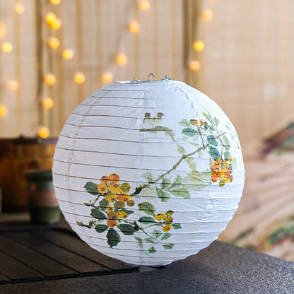 Festive Flower Paper Lanterns