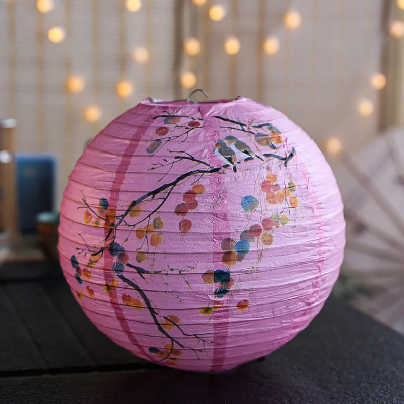 Festive Flower Paper Lanterns