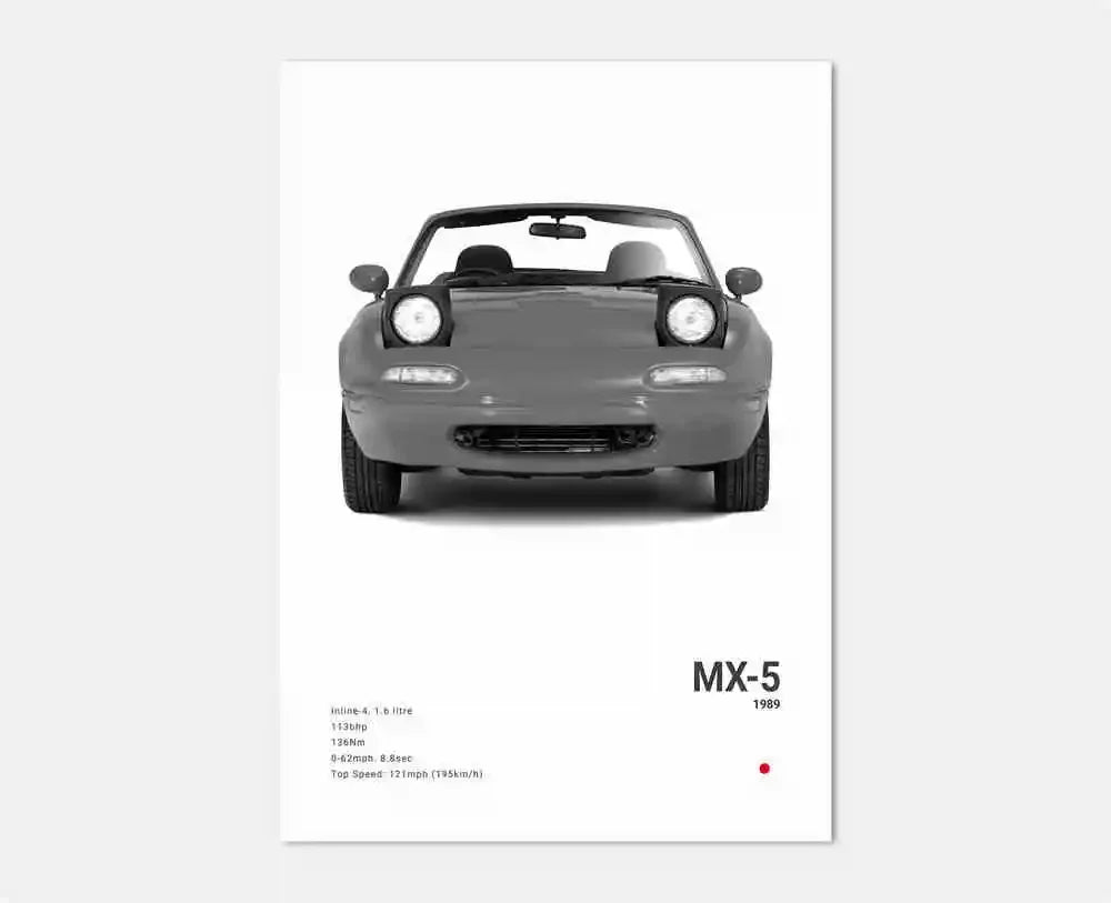 Minimalist JDM Car Posters