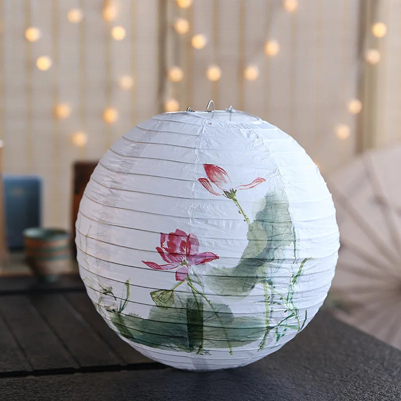 Festive Flower Paper Lanterns