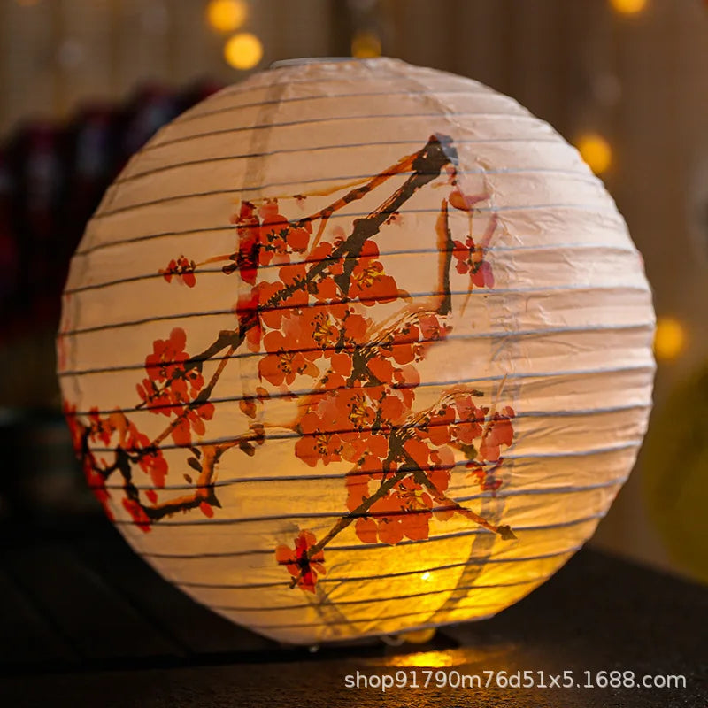 Festive Flower Paper Lanterns