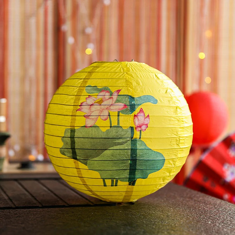 Festive Flower Paper Lanterns