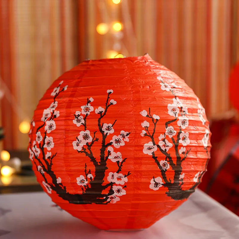 Festive Flower Paper Lanterns