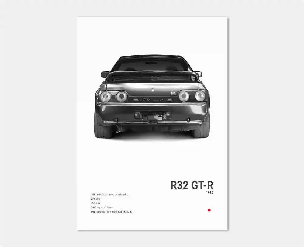 Minimalist JDM Car Posters