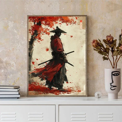 Japanese Modern Wall Art Canvas