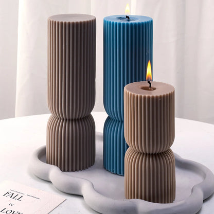 DIY Cylindrical Candle Mold