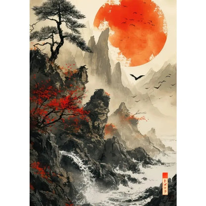 Japanese Modern Wall Art Canvas